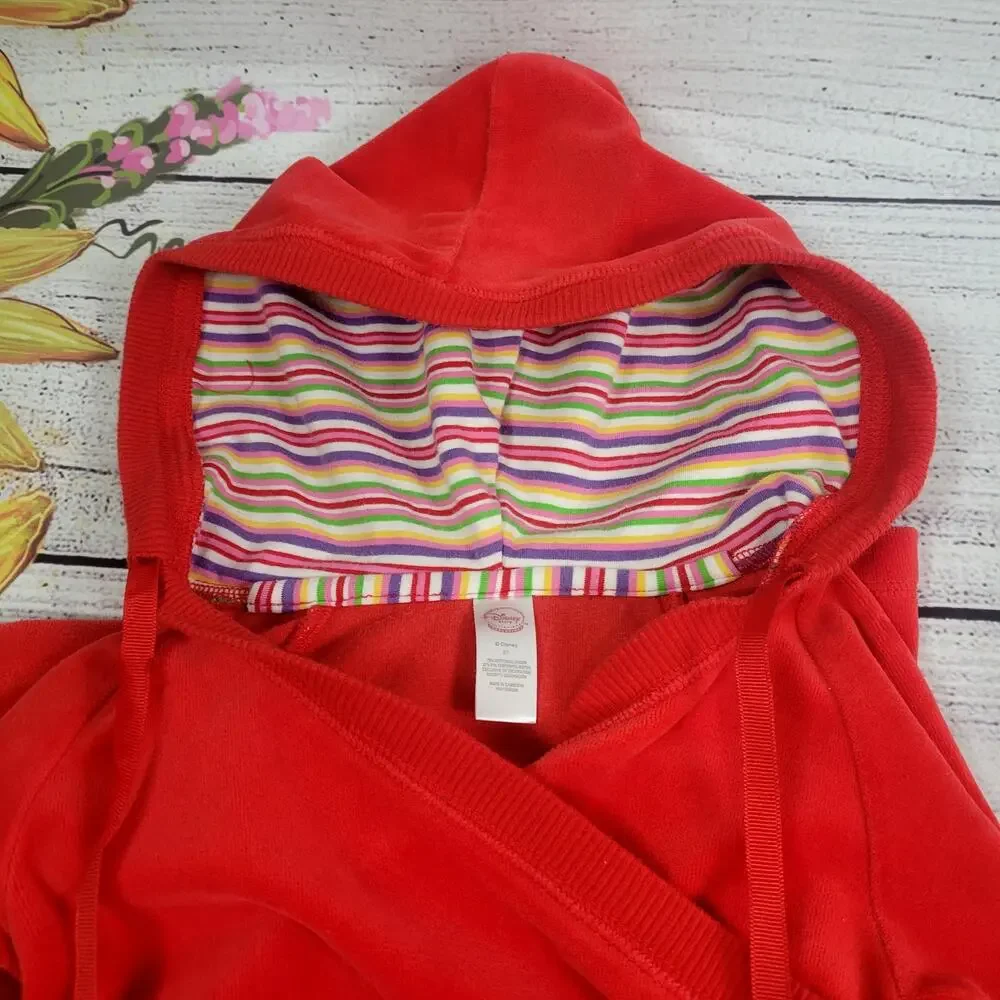 Disney Minnie Mouse and Daisy Red Hooded Dress Toddler Size‎ 3T